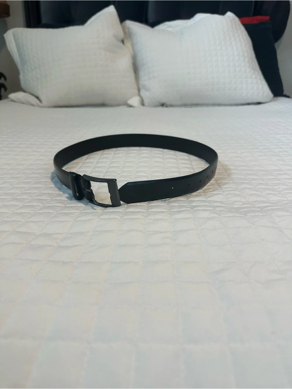 Steve Madden Boys Black Belt